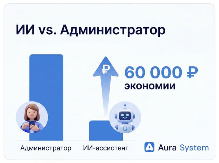Как салон красоты сэкономил 60 000 рублей в месяц, выбрав ИИ вместо второго администратора
