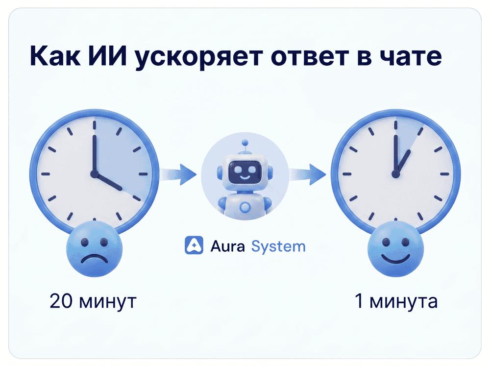 Как салон красоты снизил время ответа в чате с 20 минут до 1