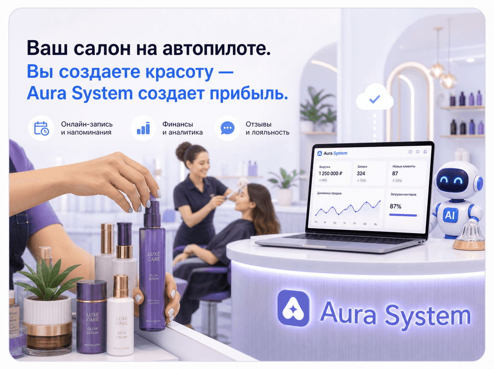 5 болей владельца салона красоты, которые искусственный интеллект решает за один день