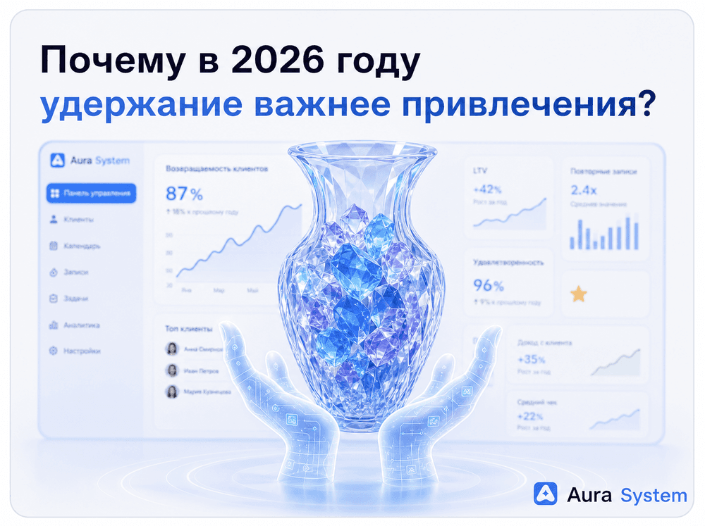 Удержание старого клиента в 2026 году намного важнее привлечения новых