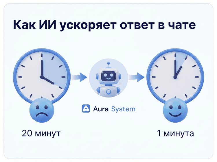Как салон красоты снизил время ответа в чате с 20 минут до 1