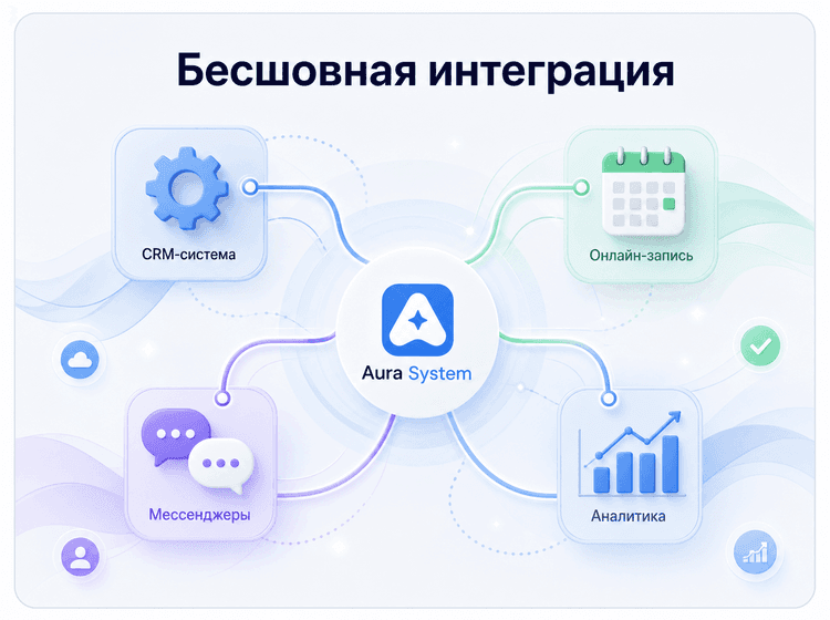 Бесшовная интеграция: как Aura System легко встраивается в вашу экосистему и усиливает существующие инструменты