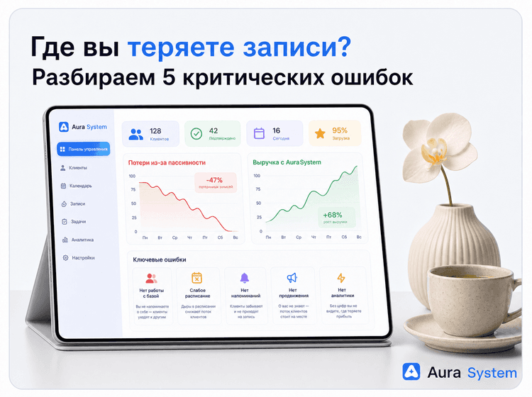 Пассивные продажи: как ваш ресепшн незаметно отпускает клиентов к конкурентам